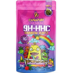 CANAPUFF Květy 9H-HHC 99% - Rainbow Runtz 1g