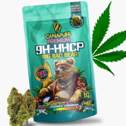 CANAPUFF Květy 9H-HHCP 99% - Big Bad Bear 1g
