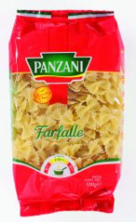 PANZANI 500g těstoviny - Farfalle (červené) (14)