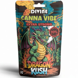 DIVINE - Canna Vibe Květy 99% - Dragon Kush 1g