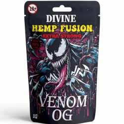 DIVINE - Hemp Fusion Květy 99% - Venom OG 1g