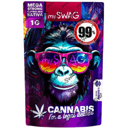 MYSWAG Květy Canna Mix - SATIVA 99% 1g