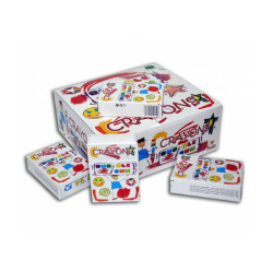 Žvykačky Crayon bubble gum 35g keo cao su but chi (18)