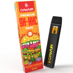 CANAPUFF Vape 9H-HHC 95% - Donny Burger 1ml