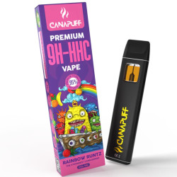 CANAPUFF Vape 9H-HHC 95% - Rainbow Runtz 1ml