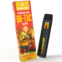 CANAPUFF Vape 9H-THC 95% - Sour Diesel 1ml