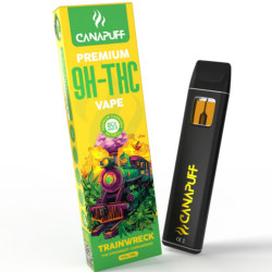 CANAPUFF Vape 9H-THC 95% - Trainwreck 1ml