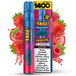 EC - KURA Rocket 1400 - Strawberry Raspberry