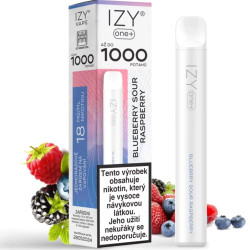 EC - IZY ONE+ 1000 - BLUEBERRY SOUR RASPBERRY (5)
