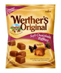 Werthers 70g čoko Toffee bonbon (18)