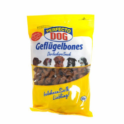 Perfecto dog 150g - Geflugelbones (kostičky s drůbežím) žlutý obal