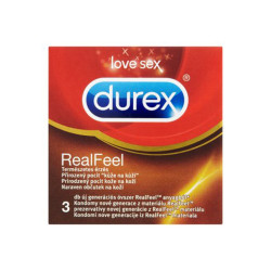 Durex kondom 3ks Real feel (24)