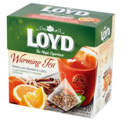 Loyd čaj warming pomeranč 40g (10)