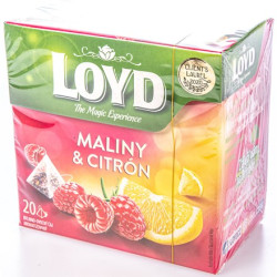 Loyd čaj maliny citron 40g (10)