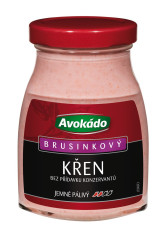 AVOKADO křen brusinkový 175g