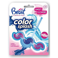 Brait kostka do WC 45g závěs Color Sweet Flowers