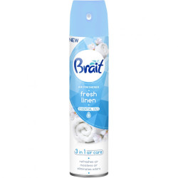 Brait osvěžovač vzduchu sprej 3v1 300ml Fresh Linen