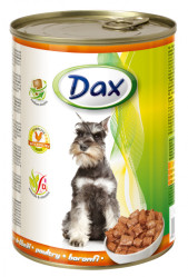 Dax Kousky Pes 415g Drůbeží (24)