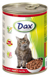 Dax Kousky Kočka 415g Hovězí (24)