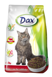 Dax Granule kočka 1kg Hovězí (8)
