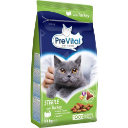 Prevital Granule Kočka 1,4kg Adult Sterilní Indoor Turkey (4)
