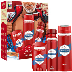 Old Spice kazeta 3ks - Whitewater (sprchový gel 250ml+deostick 50ml+sprej 150ml)