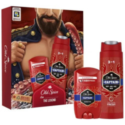 Old Spice kazeta 2ks - Capitan (sprchový gel 250ml+deostick 50ml)