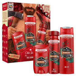 Old Spice kazeta 3ks - Bearglove (sprchový gel 250ml+deostick 50ml+sprej 150ml)