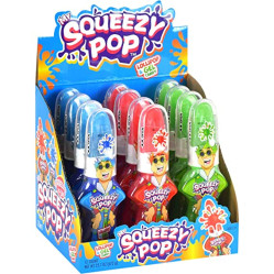 JohnyBee Mr. Squeezy pop lízátko 56g (12)