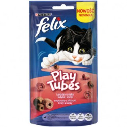 Felix play tubes s příchutí krůty a šunky 50g