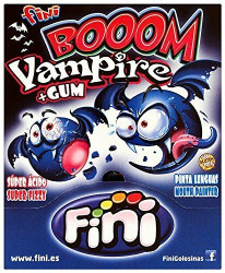 Fini 200ks žvýkačky Vampire 5g