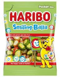Haribo 100g Smiling balla (30)