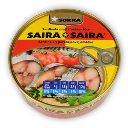 SOKRA 240g Saira v rajčatové omáčce