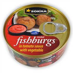 SOKRA 240g Pečenáče uzený ryb. tom
