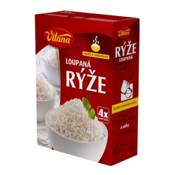 VITANA Rýže loupaná dlouhozrnná VS 400g (červerný)