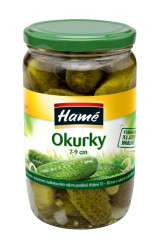 HAMÉ Nakládané okurky 7-9cm 680g