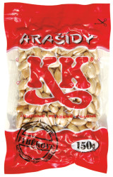 KK arašídy 150g Vakuo v sáčku (12)