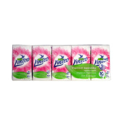 Linteo papírové kapesníky 3vrstvé 10x10 (24)