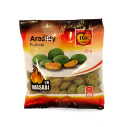 IBK arašídy ve wasabi 80g (30)
