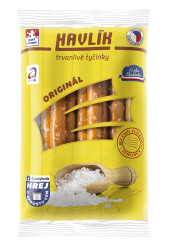 HAVLÍK Trvanlivé tyčinky 90g se sýrem a solí (30)