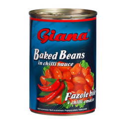 Giana fazole 425ml EO v chilli omáčce