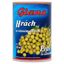 Giana hrách 425ml EO v mírně slaném nálevu
