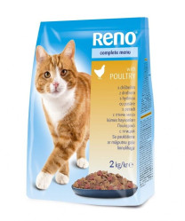 Reno Granule Kočka 2kg Drůbeží (6)
