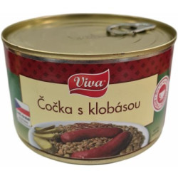 VIVA 400g Čočka s klobásou (8)