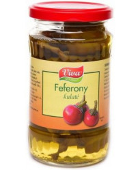 VIVA Feferony kulaté 320g