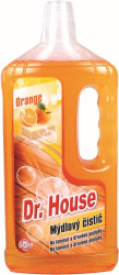 Dr. House mýdlový čistič 1l orange na podlahy (12)