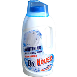 Dr. House odstraňovač skvrn 1,5l/1l whitening