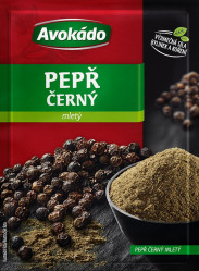 AVOKADO Pepř černý mletý 20g (25)