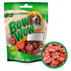 Bow wow salámová kolečka hovězí 80g doypack