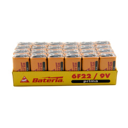 Baterie 6F22 9V 24ks